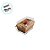Forma Kraft Bolo Inglês Abas com Tampa 100g - 10x6x5cm - 5 unidades - Ecopack - Rizzo - Imagem 2