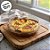 Forma Torta Pie Redonda com Tampa - Marrom - 16x3x16cm - 5 unidades - Sulformas - Rizzo - Imagem 3