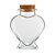 Potinho de Vidro Coração com Rolha em Atacado - 70ml - 6x7cm - 220 Unidades - Rizzo - Imagem 2