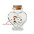 Kit Potinho de Vidro Personalizado Coração de Safari com Rolha 70ml - 6cm x 7cm - 24 unidades - Rizzo - Imagem 1
