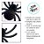 Enfeite Decorativo de Halloween - Aranha Colmeia - 29cm - 1 unidade - Rizzo - Imagem 3
