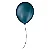 Balão de Festa Látex Liso - Azul Petróleo - Balões São Roque - Imagem 1