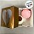 Caixa Para Doce Com Visor De Coração - 5,5x5x3cm - Cobre Texturizada - 10 unidades - Assk - Rizzo - Imagem 4