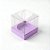 Caixa Mini Bolo M (7x7x7cm) Lilás - 10 unidades - Assk - Rizzo - Imagem 1