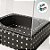 Caixa Mini Bolo M (7x7x7cm) Preto com Bolinhas Brancas - 10 unidades - Assk - Rizzo - Imagem 2