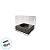 Caixa Mini Bolo M (7x7x7cm) Preto com Bolinhas Brancas - 10 unidades - Assk - Rizzo - Imagem 3