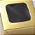 Caixa Para Doce com Visor VC5 Ouro - 5x5x4cm - 20 unidades - Rizzo - Imagem 2