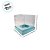 Caixa Para Mini Bolo G Pvc Base Azul com Bolinhas Marrons - 8x8x8cm - 10 unidades - Assk - Rizzo - Imagem 2
