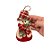 Enfeite Para Pendurar de Natal - Boneco de Neve Artesanal - Cachecol Vermelho - 14,5x7cm - 1 unidade - Rizzo - Imagem 2
