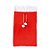 Saco Decorativo de Natal - Vermelho/Branco - 90cm - 1 unidade - Cromus - Rizzo - Imagem 1