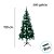 Árvore de Natal Modelo Hortelã - 200 Galhos - 150cm - Ref. RZO429 - 1 unidade - Rizzo - Imagem 2