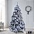 Árvore de Natal Modelo Cardamomo Nevada - 897 Galhos - 2,10m - Ref. RZO388 - 1 unidade - Rizzo - Imagem 1