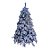 Árvore de Natal Modelo Cardamomo Nevada - 1657 Galhos - 2,70m - Ref. RZO390 - 1 unidade - Rizzo - Imagem 1