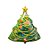 Balão de Festa Metalizado 3D  19" 48cm - Arvore de Natal - 1 unidade - Balões São Roque - Rizzo - Imagem 1