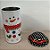 Lata De Metal De Natal - Boneco de Neve Fofinho - 5,5x11cm - 1 unidade - Rizzo - Imagem 4