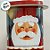 Lata De Metal De Natal - Papai Noel Bengalas Doces - 5,5x11cm - 1 unidade - Rizzo - Imagem 2