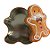 Lata De Metal De Natal - Homem Biscoito De Gengibre Claro - 11,5x13x5cm - 1 unidade - Rizzo - Imagem 6