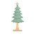 Enfeite Decorativo De Natal  - Árvore Verde Com Glitter - 40cm - 1 unidade - Cromus - Rizzo - Imagem 1