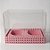 Caixa Mini Cupcake Com Tampa Transparente 2 Cavidades (11x9x5,5cm) Rosa com Bolinhas Marrons - 10 unidades - Assk - Rizz - Imagem 1