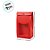 Sacola De Papel Para Presente com Visor G - Vermelho - 12x23x6cm - 10 unidades - Assk - Rizzo - Imagem 3