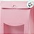 Sacola De Papel Para Presente com Visor G - Rosa - 12x23x6cm - 10 unidades - Assk - Rizzo - Imagem 2