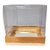 Caixa Para Bolo Pvc Base Rose Texturizada - 20x20x20cm - 1 unidade - Assk - Rizzo - Imagem 1