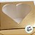 Caixa Para Doce Com Visor De Coração (7x7x3cm) Ouro - 10 unidades - Assk - Rizzo - Imagem 2