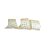 Fita Decorativa Aramada de Natal - Champagne/Nude - 6,3cm x 9,14m - 1 unidade - Rizzo - Imagem 1