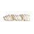 Fita Decorativa Aramada de Natal - Branco - 6,3cm x 9,14m - 1 unidade - Rizzo - Imagem 1