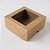 Caixa 4 Doces com Visor VC7 (7x7x4cm) Kraft - 20 unidades - Rizzo - Rizzo - Imagem 1