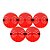 Adesivo Redondo - Laço Vermelho - 4x4cm - 20 unidades - Rizzo - Imagem 1
