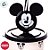 Copo de Plástico com Tampa e Canudo Mickey Mouse - 500ml - 1 unidade - Disney Original - Rizzo - Imagem 2