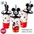 Copo de Plástico com Tampa e Canudo Mickey Mouse - 500ml - 1 unidade - Disney Original - Rizzo - Imagem 4