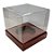 Caixa Mini Bolo G (8cm x 8cm x 8cm) Vinho - 10 unidades - Assk - Rizzo - Imagem 1