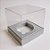 Caixa Mini Bolo G (8,5x8,5x8,5cm) Prata Texturizada - 10 unidades - Assk - Rizzo - Imagem 1