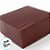 Caixa Pvc Lembrancinha N°4 Base Vermelho Antigo - 8,5x8,5x3,5cm - 10 unidades - Assk - Rizzo - Imagem 2