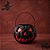 Baldinho de Halloween com Alça - Abóbora Preta - 13x17cm - 1 unidade - Rizzo - Imagem 1