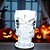 Jarra de Halloween - Caveira - Efeito Nacarado - 20,5x13cm - 1 unidade - Cromus - Rizzo - Imagem 1