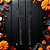 Garfo De Plástico Grande de Halloween - Preto - 30x4cm - 2 unidades - Cromus - Rizzo - Imagem 1