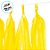 Franja Decorativa De Papel - Amarelo - 25x35cm - 5 unidades - Mesa Festa - Rizzo - Imagem 2