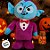 Pelúcia Vampiro com Som e Movimento  - Halloween - 1 unidade - Rizzo - Imagem 7