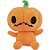 Pelúcia Mini Abóbora Fofinha 22 cm - Halloween - 1 unidade - Rizzo - Imagem 1