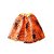 Saia Tule Com Aranha  - Laranja - Festa Halloween - 1 unidade - Rizzo - Imagem 1