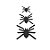 Aplique Decorativo Aranha - Halloween Travessuras - 2 unidades - Cromus - Rizzo - Imagem 1