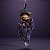 Enfeite de Pendurar Halloween - Bruxa Roxo - 27cm - 1 unidade - Cromus - Rizzo - Imagem 1