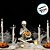 Enfeite de Halloween de Resina - Esqueleto Com Abobora - 12x8cm - 1 unidade - Cromus - Rizzo - Imagem 3