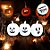 Enfeite de Halloween de Resina - Aboboras Decorativas - 27x10,5cm  - 1 unidade - Cromus - Rizzo - Imagem 3