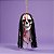 Enfeite Decorativo Halloween - Caveira Cabeludo Zyam - 57cm - 1 unidade - Cromus - Rizzo - Imagem 1