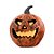 Enfeite de Halloween - Abóbora Salém com Led - 18x17cm - 1 unidade - Cromus - Rizzo - Imagem 1