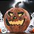 Enfeite de Halloween - Abóbora Salém com Led - 18x17cm - 1 unidade - Cromus - Rizzo - Imagem 3